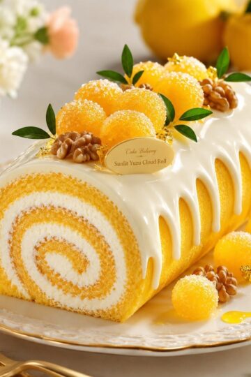 SUNLIT YUZU CLOUD DESSERT