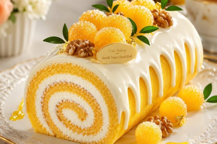 SUNLIT YUZU CLOUD DESSERT