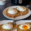 air fryer poached eggs