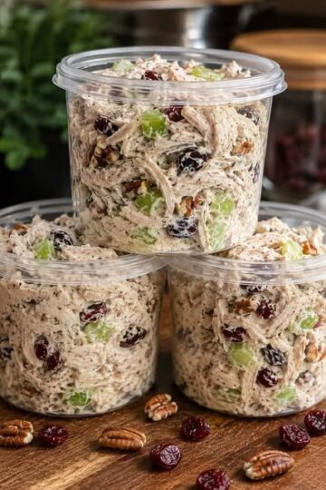 cranberry pecan chiken salad