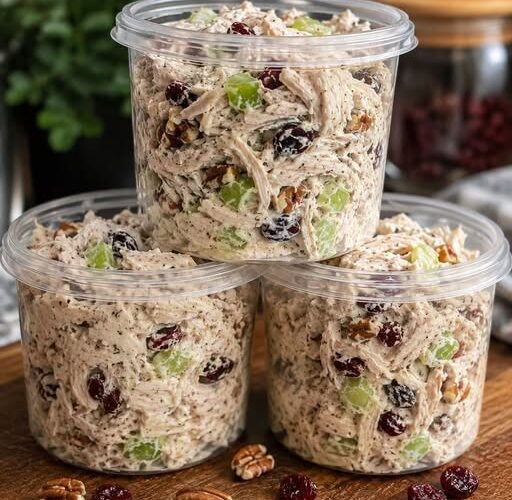 cranberry pecan chiken salad