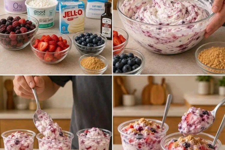 easy berry cheese cake