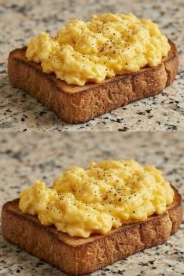 soft scrambled eggs