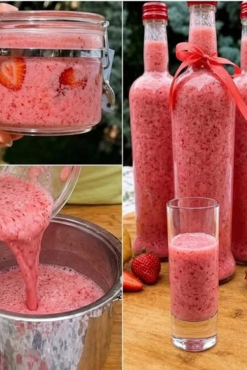 strawbery welleness drink